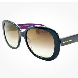 Marc Jacobs MARC 261S Womens Plastic Sunglass 2HQ Black White Havana 56-18 145